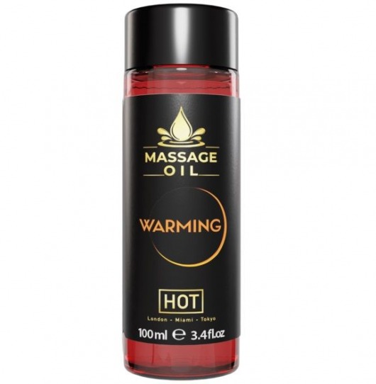 Массажное масло с согревающим эффектом Massage Oil Warming - 100 мл. - HOT - купить с доставкой в Одинцово