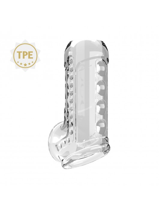 Прозрачная насадка на пенис Farrel - Baile - в Одинцово купить с доставкой