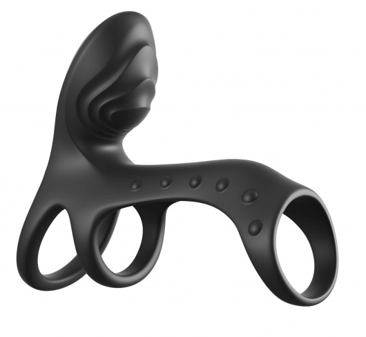 Черная насадка на пенис Ultimate Couples Cage Pro - Pipedream - в Одинцово купить с доставкой