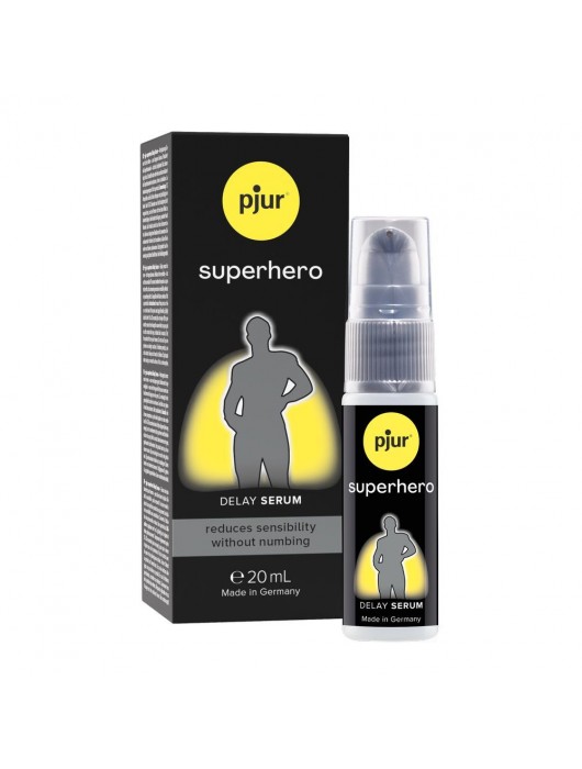 Пролонгатор-сыворотка pjur Superhero Delay Serum - 20 мл. - Pjur - купить с доставкой в Одинцово