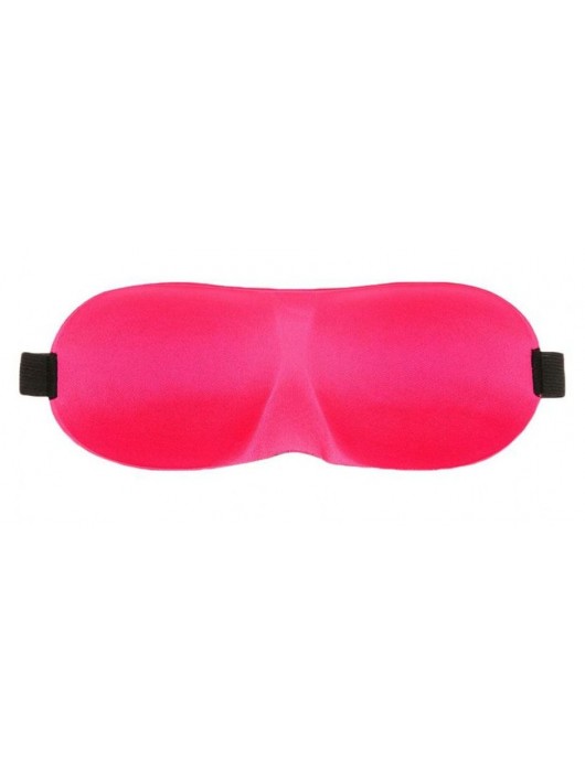 Розовая глухая маска на резинке - Sitabella - купить с доставкой в Одинцово