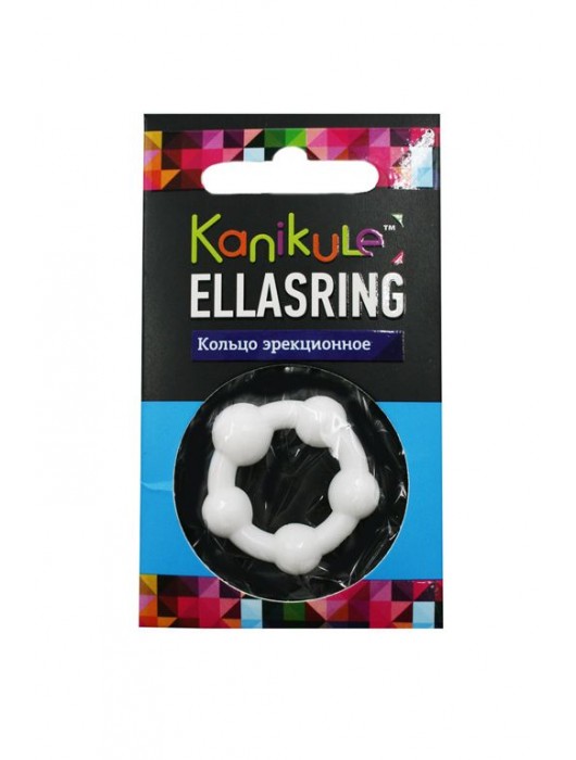 Цветное эрекционное кольцо с шариками Ellasring - Sitabella - в Одинцово купить с доставкой