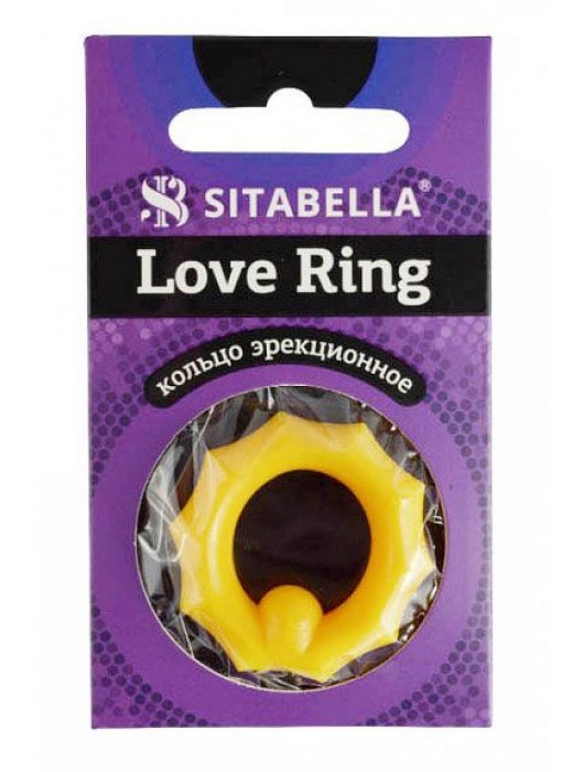Цветное эрекционное кольцо Love Ring - Sitabella - в Одинцово купить с доставкой