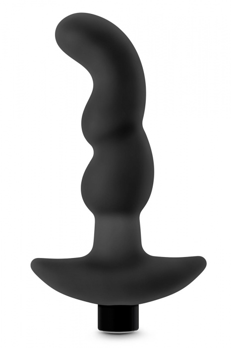 Черный вибромассажер простаты Prostate Massager 03 - 15,2 см. - Blush Novelties - в Одинцово купить с доставкой