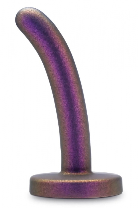 Фиолетовая насадка с гладкой поверхностью Surrender 4.75 Inch Beginner Pegging Dildo - 12 см. - Blush Novelties - купить с доставкой в Одинцово