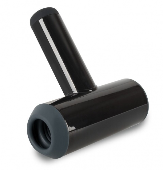 Черный мастурбатор с удобной ручкой Masturbator with 2 Functions - Orion - в Одинцово купить с доставкой