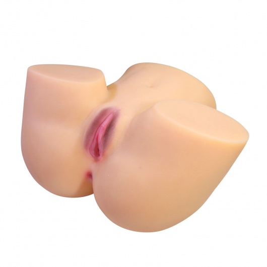 Телесный мастурбатор Liora с 2 любовными тоннелями - Baile - в Одинцово купить с доставкой