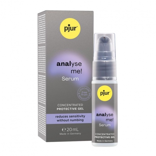 Расслабляющая анальная сыворотка pjur Analyse Me Serum - 20 мл. - Pjur - купить с доставкой в Одинцово