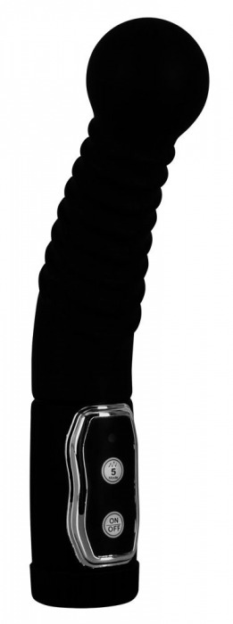 Чёрный стимулятор простаты с ротацией Prostate Twister - 20 см. - Orion - в Одинцово купить с доставкой