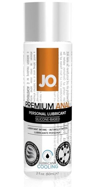Анальный охлаждающий лубрикант на силиконовой основе JO PREMIUM ANAL COOLING - 60 мл. - System JO - купить с доставкой в Одинцово