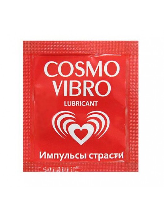 Пробник женского стимулирующего лубриканта на силиконовой основе Cosmo Vibro - 3 гр. - Биоритм - купить с доставкой в Одинцово