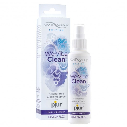 Очиститель для игрушек без спирта We-Vibe Clean - 100 мл. - Pjur - купить с доставкой в Одинцово