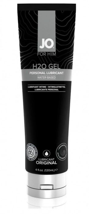 Лубрикант-гель для мужчин JO H2O GEL ORIGINAL - 120 мл. - System JO - купить с доставкой в Одинцово