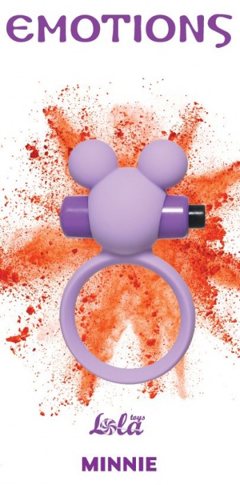 Сиреневое эрекционное виброколечко Emotions Minnie - Lola Games - в Одинцово купить с доставкой