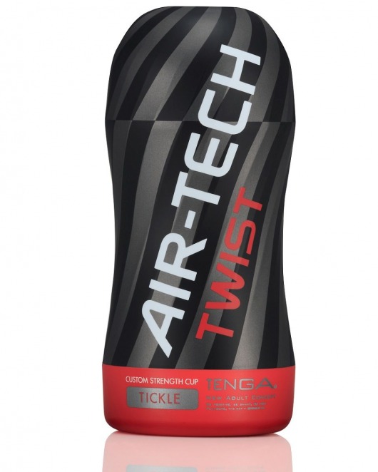 Мастурбатор с регулируемой плотностью обхвата Custom Strength CUP Twist Tickle - Tenga - в Одинцово купить с доставкой