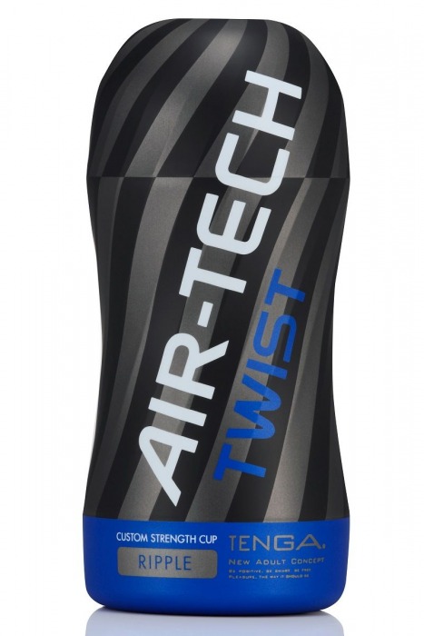 Мастурбатор с регулируемой плотностью обхвата Custom Strength CUP Twist Ripple - Tenga - в Одинцово купить с доставкой
