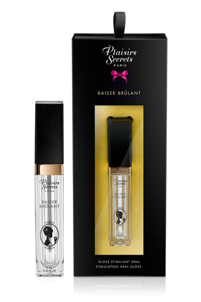 Стимулирующий блеск для губ Baiser Brulant Gloss Plaisirs Secrets - 7 мл. - Plaisir Secret - купить с доставкой в Одинцово