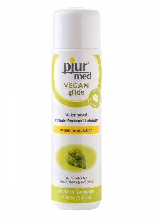 Натуральный лубрикант pjur MED Vegan Gilde - 100 мл. - Pjur - купить с доставкой в Одинцово