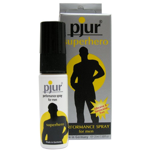 Пролонгирующий мужской спрей pjur SUPERHERO spray - 20 мл. - Pjur - купить с доставкой в Одинцово