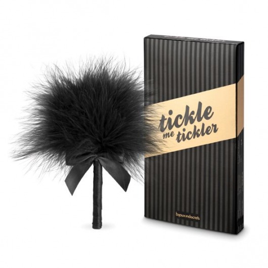 Пуховка для эротических игр Tickle Me Tickler - Bijoux Indiscrets - купить с доставкой в Одинцово