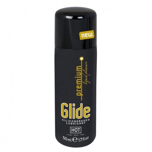 Интимный гель на силиконовой основе Premium Glide - 50 мл. - HOT - купить с доставкой в Одинцово