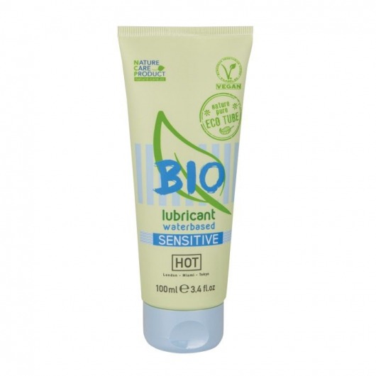 Органический лубрикант для чувствительной кожи Bio Sensitive - 100 мл. - HOT - купить с доставкой в Одинцово