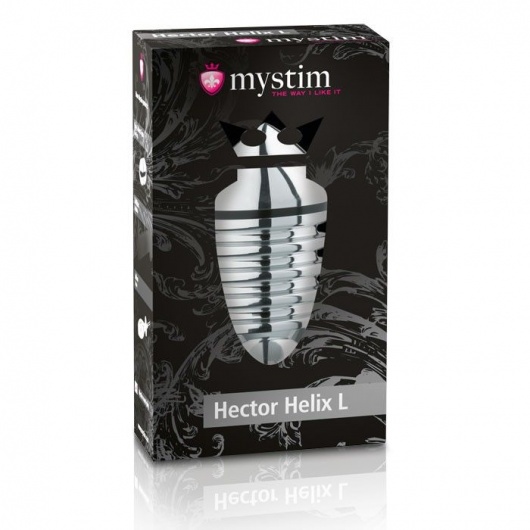Анальный плаг для электростимуляции Hector Helix Buttplug L - 11,5 см. - MyStim - купить с доставкой в Одинцово