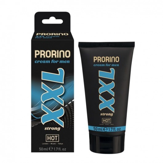 Интимный крем для мужчин Prorino XXL - 50 мл. - Ero - купить с доставкой в Одинцово