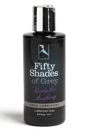 Лубрикант на водной основе Ready for Anything Aqua Lubricant - 100 мл. - Fifty Shades of Grey - купить с доставкой в Одинцово