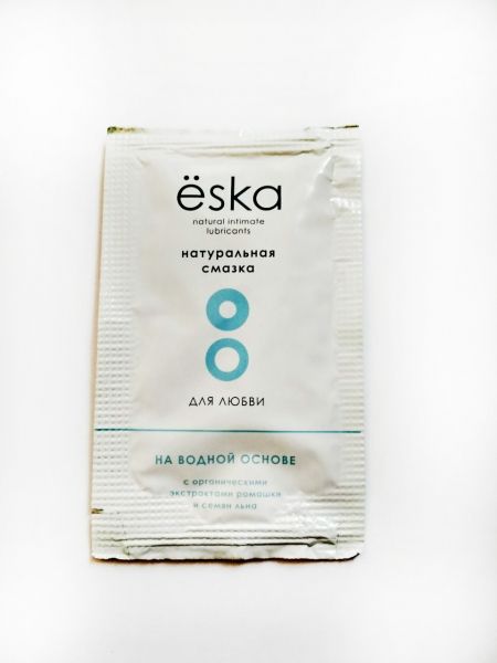 Натуральный лубрикант на водной основе Ёska - 7 мл. - Eska - купить с доставкой в Одинцово