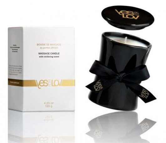 Массажная свеча Titillating Massage Candle - 120 мл. - YESforLOV - купить с доставкой в Одинцово