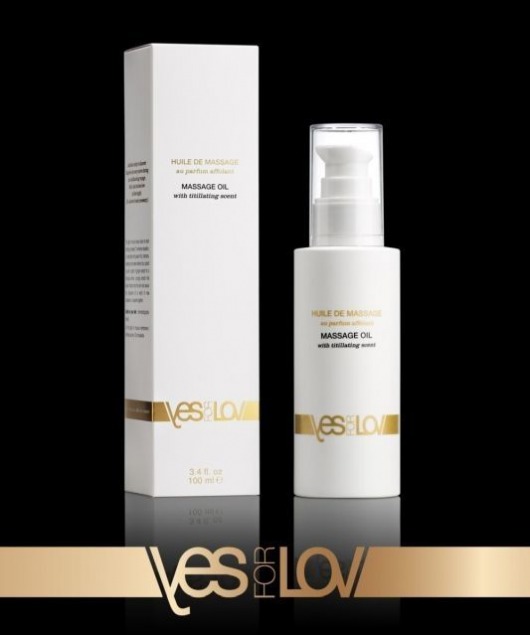 Массажное масло TITILLATING MASSAGE OIL - 100 мл. - YESforLOV - купить с доставкой в Одинцово