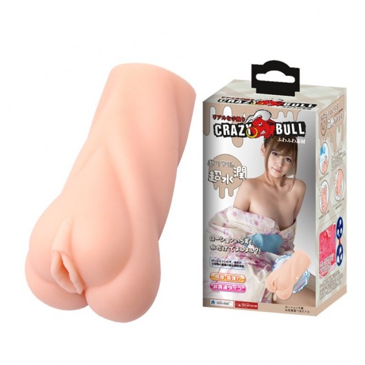 Мастурбатор-вагина Crazy Bull Heart Shape с эффектом смазки - Baile - в Одинцово купить с доставкой