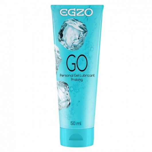 Пролонгирующий лубрикант на водной основе Egzo Go - 50 мл. - EGZO - купить с доставкой в Одинцово