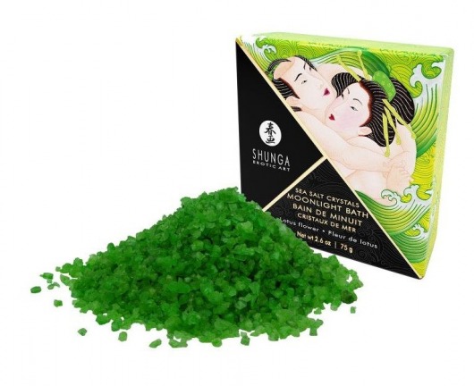 Соль для ванны Bath Salts Lotus Flower с ароматом цветков лотоса - 75 гр. -  - Магазин феромонов в Одинцово