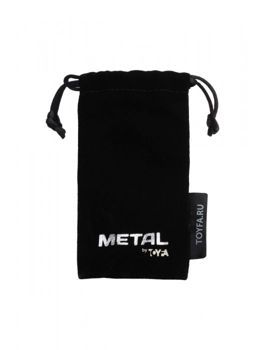 Серебристая анальная пробка с прозрачным кристаллом-сердцем - 8 см. - ToyFa - купить с доставкой в Одинцово