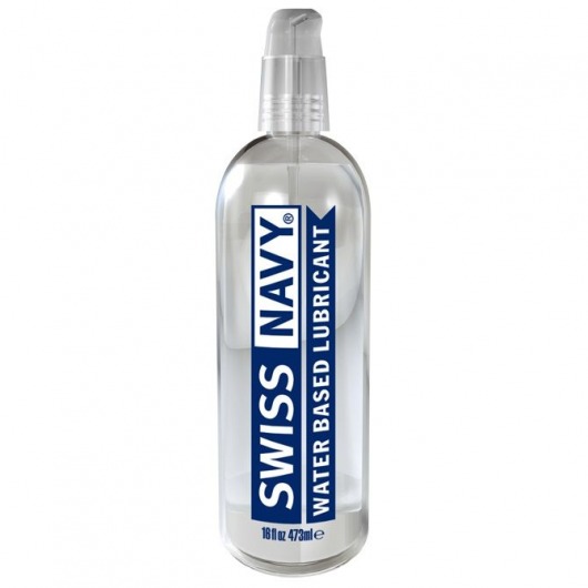 Лубрикант Swiss Navy Water Based Lube на водной основе - 473 мл. - Swiss navy - купить с доставкой в Одинцово