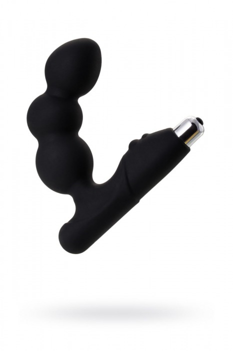 Чёрный вибростимулятор простаты Erotist - Erotist Adult Toys - в Одинцово купить с доставкой