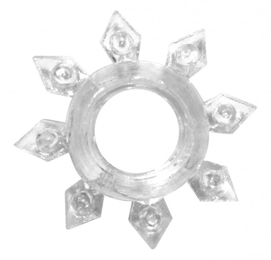 Прозрачное эрекционное кольцо Rings Gear - Lola Games - в Одинцово купить с доставкой