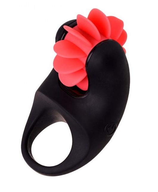Чёрно-красное эрекционное виброкольцо Erotist - Erotist Adult Toys - в Одинцово купить с доставкой