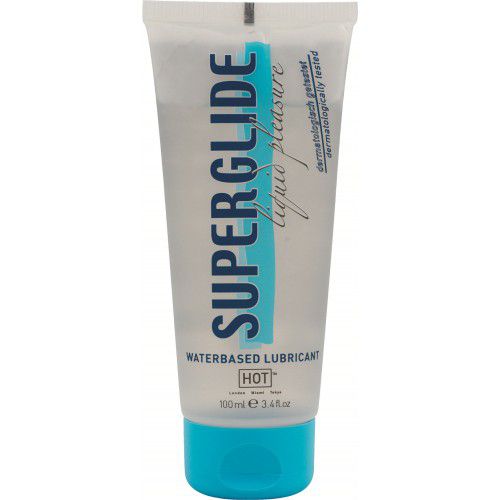 Интимная смазка на водной основе Superglide - 100 мл. - HOT - купить с доставкой в Одинцово