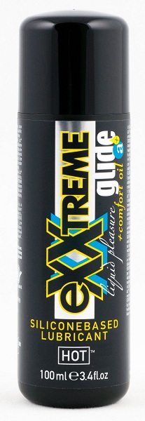 Анальная смазка на силиконовой основе Exxtreme Glide - 100 мл. - HOT - купить с доставкой в Одинцово