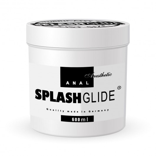 Анальный гель на водной основе SPLASHGLIDE ANAL ANESTHETIC FIST SIZE - 600 мл. - Splashglide - купить с доставкой в Одинцово