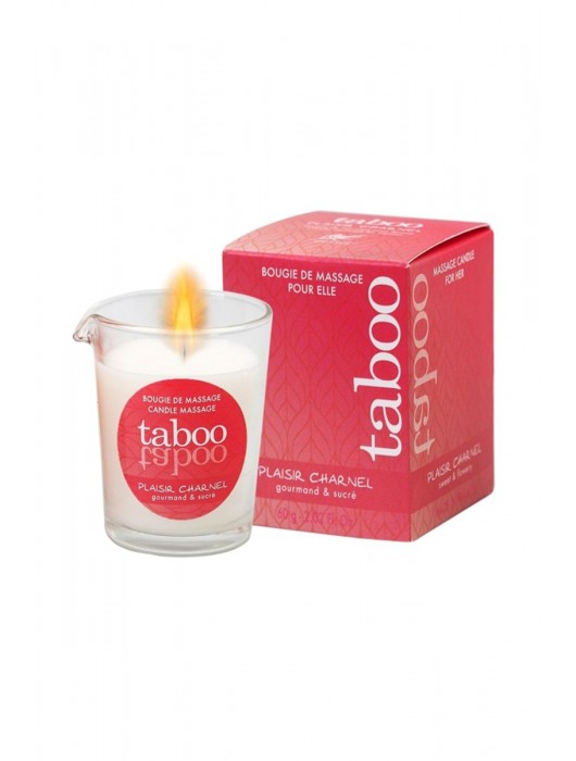 Массажное аромамасло с афродизиаками для женщин RUF Taboo Plaisir charnel - 60 гр. - RUF - купить с доставкой в Одинцово