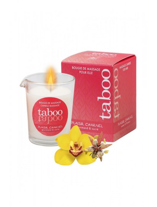 Массажное аромамасло с афродизиаками для женщин RUF Taboo Plaisir charnel - 60 гр. - RUF - купить с доставкой в Одинцово