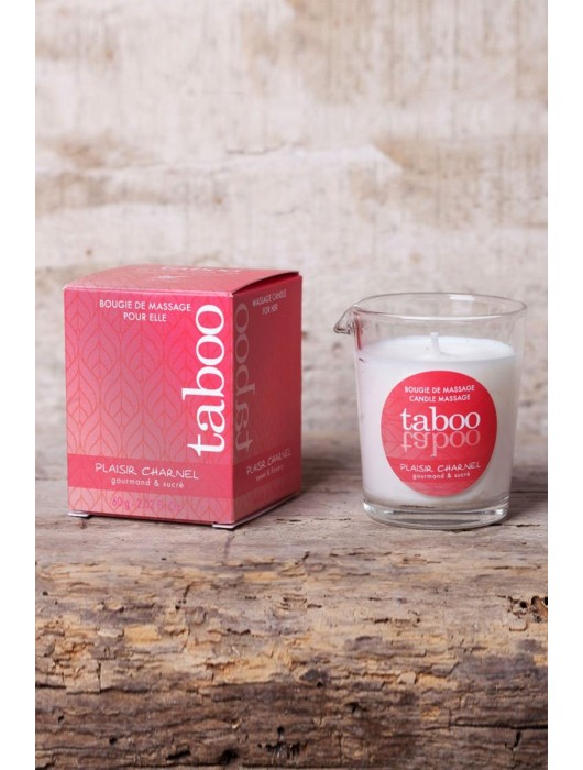 Массажное аромамасло с афродизиаками для женщин RUF Taboo Plaisir charnel - 60 гр. - RUF - купить с доставкой в Одинцово