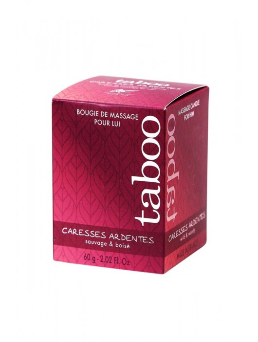 Массажное аромамасло с афродизиаками для мужчин RUF Сaresses ardentes - 60 гр. - RUF - купить с доставкой в Одинцово