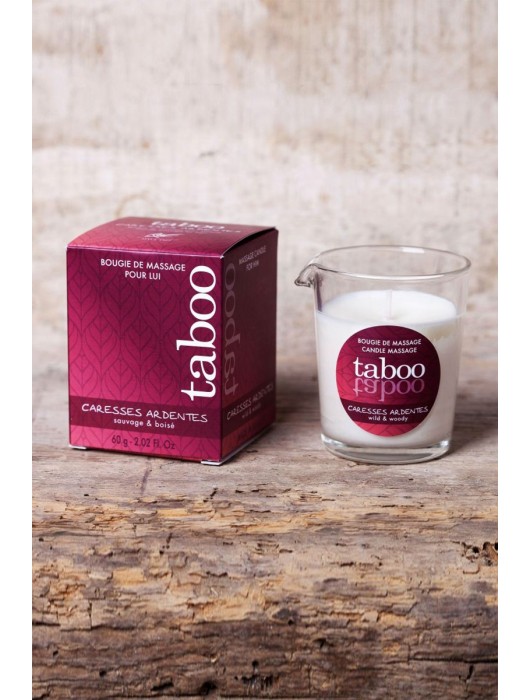 Массажное аромамасло с афродизиаками для мужчин RUF Сaresses ardentes - 60 гр. - RUF - купить с доставкой в Одинцово