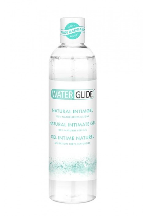 Лубрикант на водной основе с пантенолом NATURAL INTIMATE GEL - 300 мл. - Waterglide - купить с доставкой в Одинцово