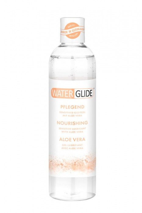 Лубрикант на водной основе с алоэ вера NOURISHING - 300 мл. - Waterglide - купить с доставкой в Одинцово